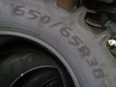 2x new Goodyear 650/65/38 tyres