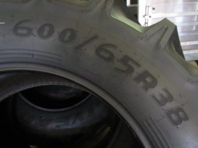2x new 600/65/38 Goodyear tyres