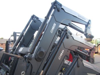 Quicke Q45 loader, 2011, soft drive, third service, multi docking, Euro carriage with hydraulic locking