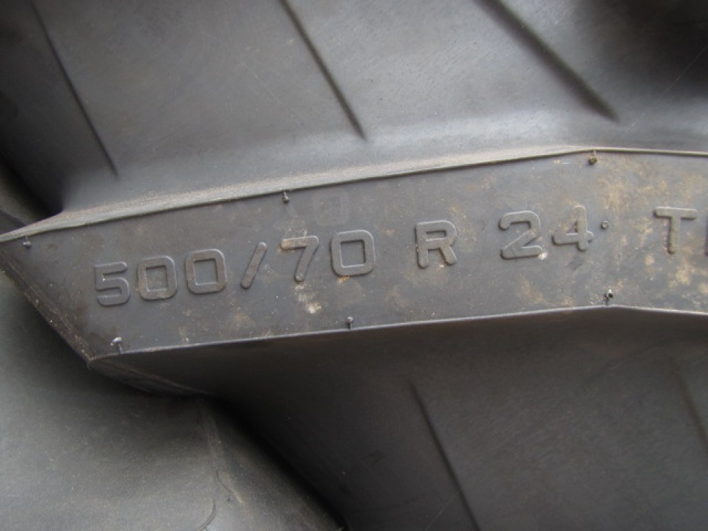 4x new Trelleborg 500/70/24 (19.5/24) tyres