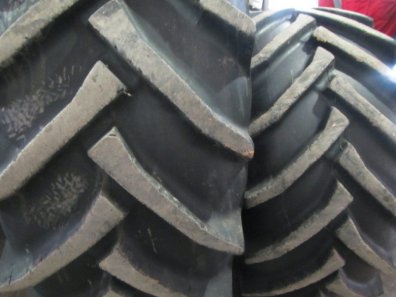 2x 650/60/38 + 2x 600/55/26.5 Trelleborg tyres, fitted to Ford 10 series wheels
