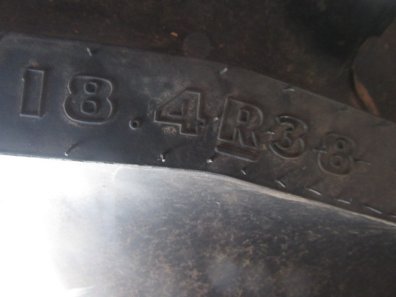 2x new 18.4/38 Goodyear Super Traction Radial tyres
