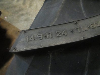 1x new 14.9/24 Trelleborg tyre