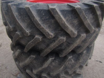 2x 650/65/38 + 2x 540/65/28 Trelleborg tyres, fitted to Fendt 718/720/724 wheels