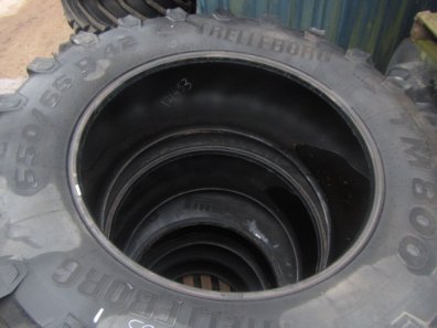 2x 650/65/42 Trelleborg tyres 25%