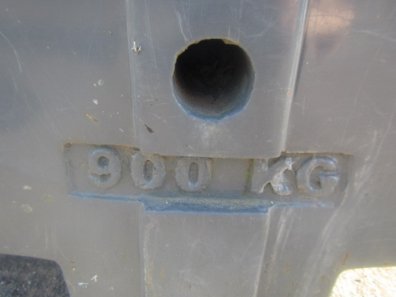 Massey Ferguson 900kg front weight