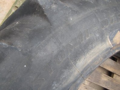 1x 16.9/38 Stomil tyre 35%