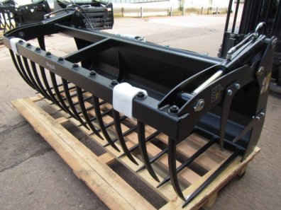 1x Quicke 230 Silograb, Euro brackets with hydraulic hoses