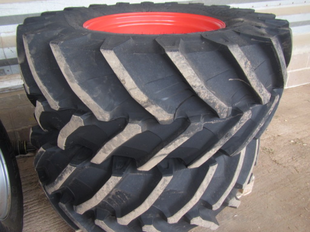 2 x 650/65/38 + 2 x 540/65/28 Trelleborg tyres, to fit Fendt 516, as new