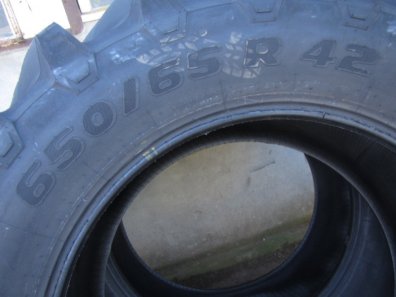 2x 650/65/42 + 2x 540/65/30 new Trelleborg tyres