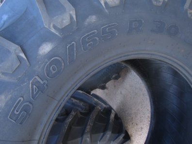 2x 650/65/42 + 2x 540/65/30 new Trelleborg tyres