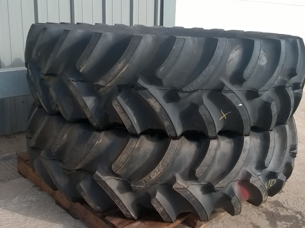 2x Titan (Goodyear) 18.4/34 new tyres