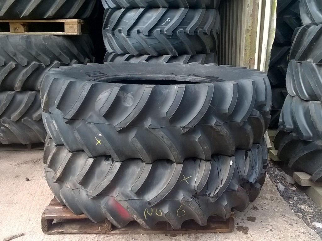 2x Titan (Goodyear) 18.4/34 new tyres
