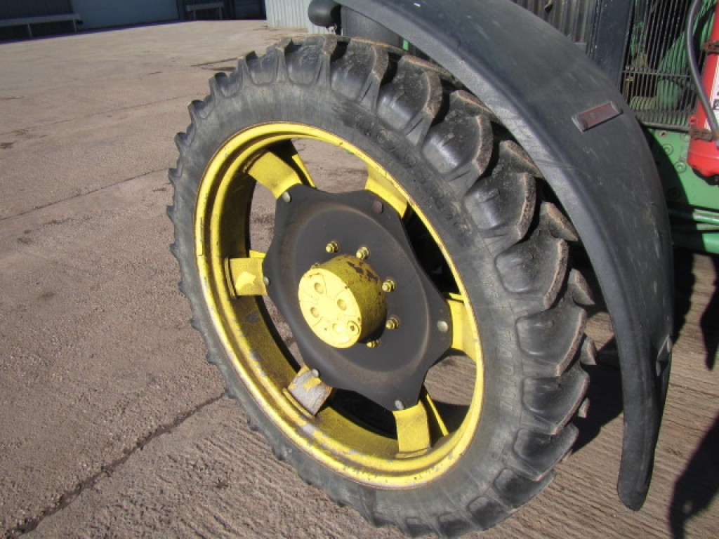 2x 11.2/48 + 2x 210/95/36 row crop wheels, to fit John Deere tractor