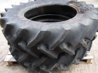 2x new Goodyear 18.4/38 Super Traction Radial tyres