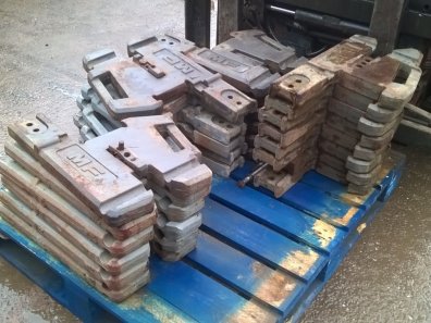 Massey Ferguson 500 series tractor weights, large selection of wafer weights in stock