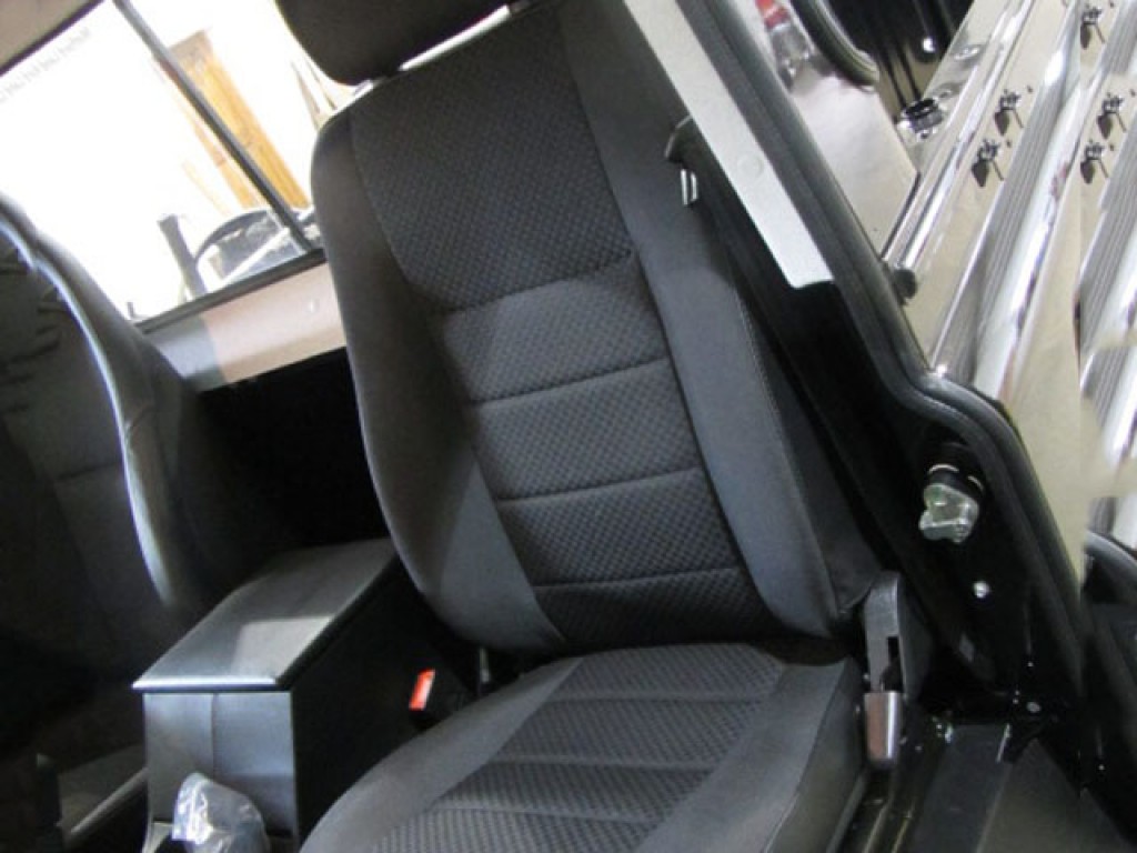 2x New Land Rover heated cloth front seats, &pound;750 + VAT, 2x New Land Rover XS half leather heated front seats, &pound;1,000 + VAT