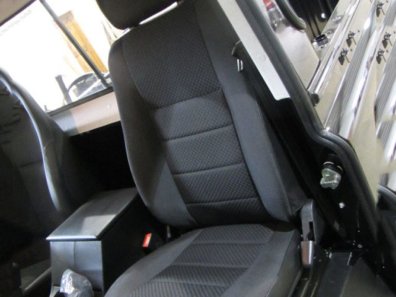 2x New Land Rover heated cloth front seats, &pound;750 + VAT, 2x New Land Rover XS half leather heated front seats, &pound;1,000 + VAT