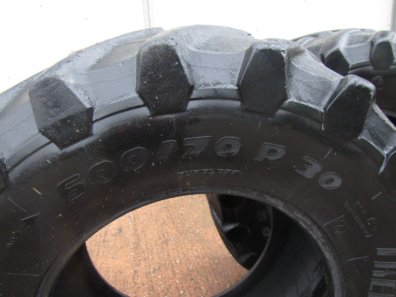 2x Trelleborg 600/70/30 tyres 10-20%