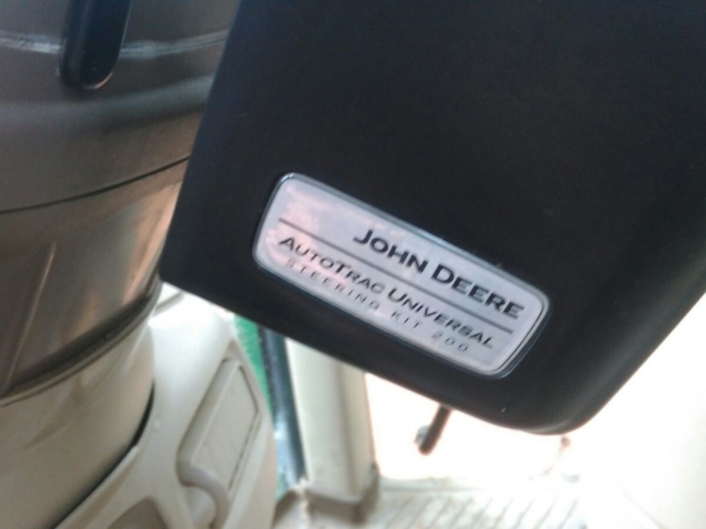 John Deere ATU 200 steering wheel, complete with Bulkhead cable