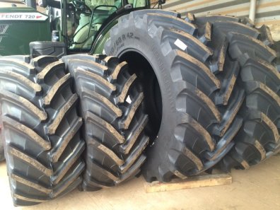 2x 710/60/42 + 2x 600/60/30 new Trelleborg tyres