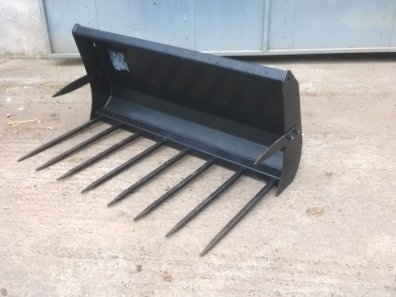 Quicke dung fork, 2008, Euro brackets, very little use