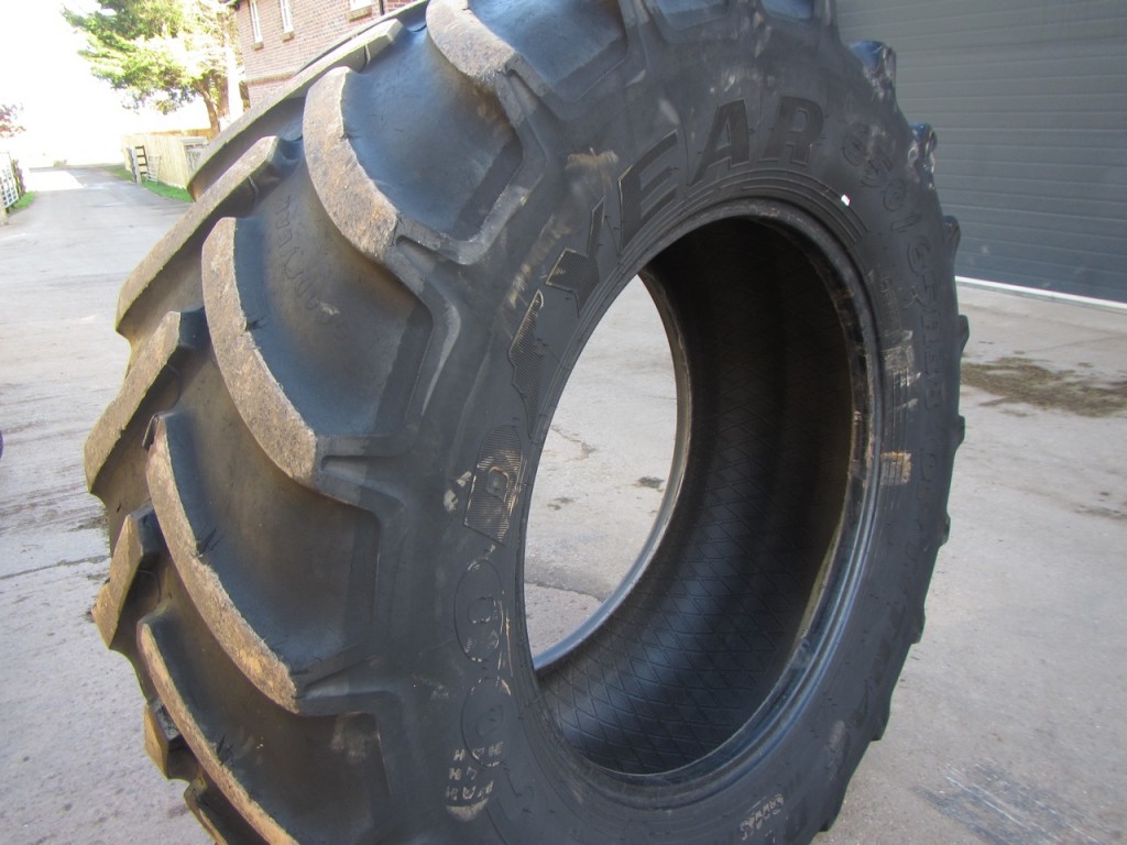 2x 650/65/38 Goodyear tyres 25%