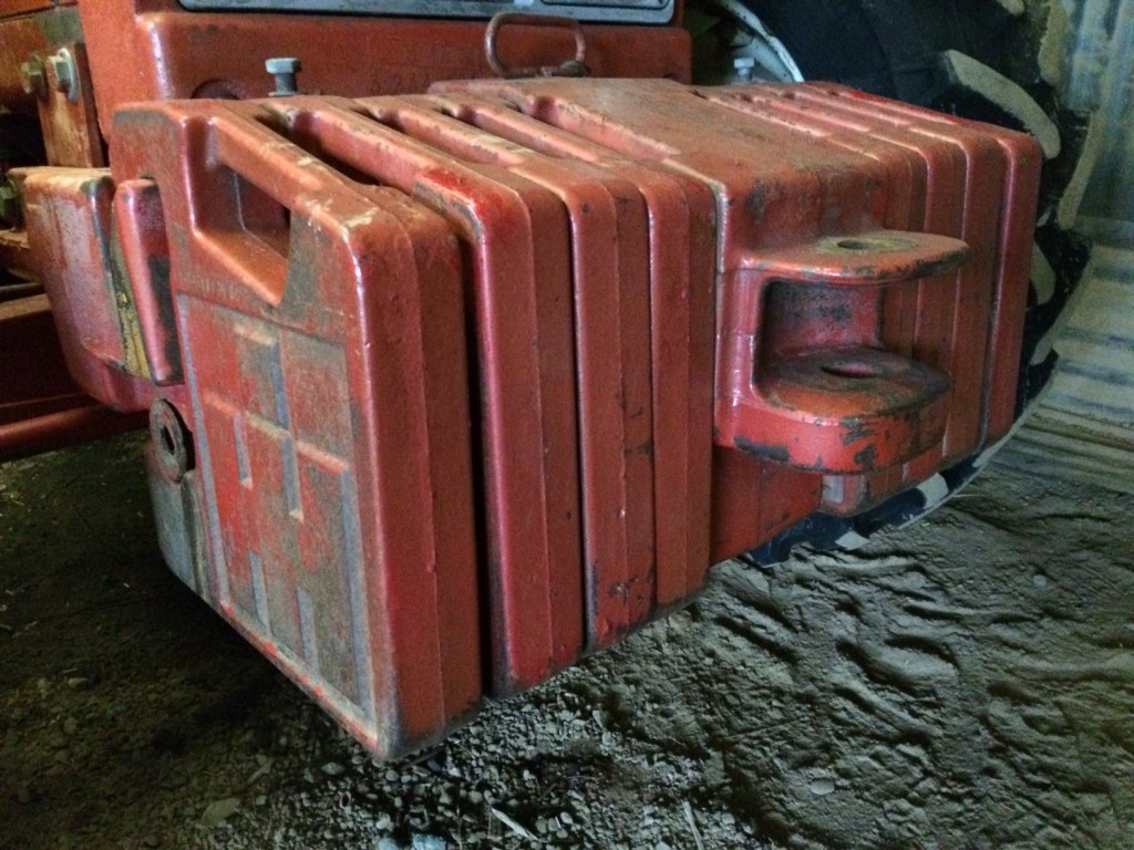 International tractor weights