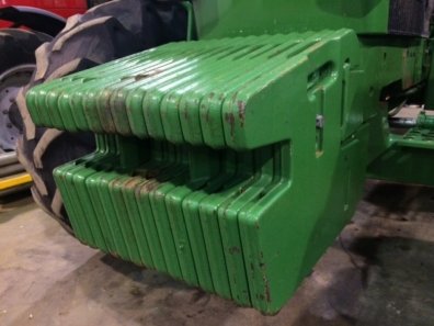 John Deere tractor wafer weights, 45-50 kg