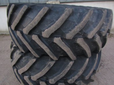 2x 650/65/38 70% + 2x 540/65/28 60% Trelleborg tyres