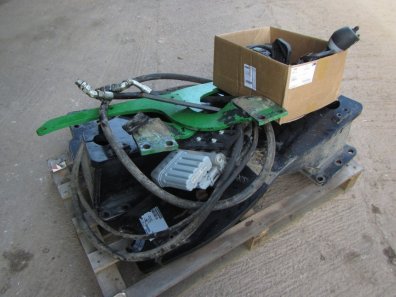 Quicke Q66 loader, C/W JD brackets and Easy Drive electric joystick to fit 6630/6830/6930, third service, soft drive, multi docking, JCB Q-Fit  carriage (the carriage can be changed to a standard Euro carriage)