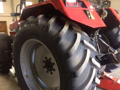 2x 600/65/38 Alliance tyres, fitted to Case 5150 rims (will also fit John Deere)