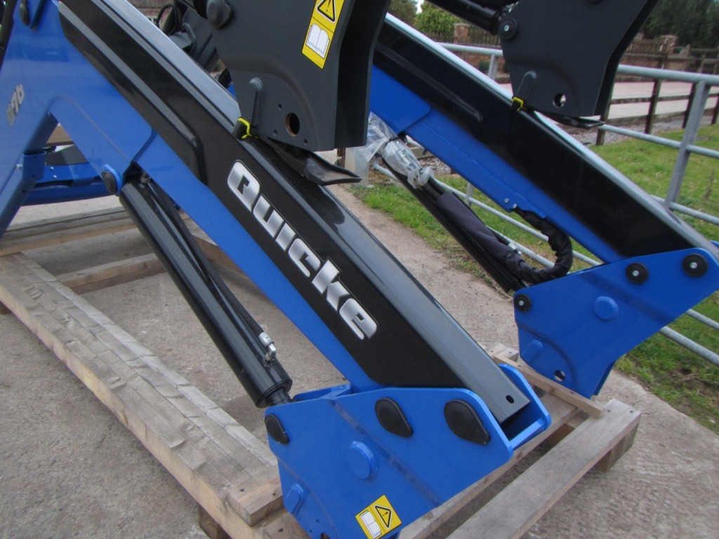 Quicke Q76 loader, new, soft drive, third service, Euro carriage