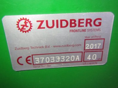 Zuidberg linkage, to fit 4 cylinder R/M series John Deere tractors, 4 ton lift, as new
