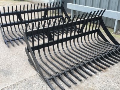 new Quicke 2.3m stone fork, Euro brackets  (other brackets available)