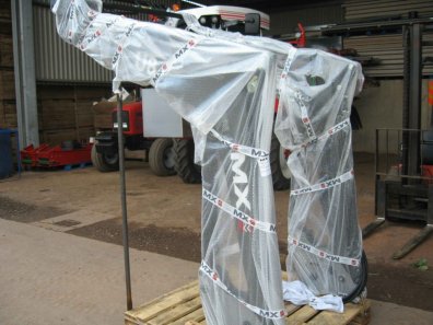 new Chilton MX 8U loader C/W John Deere 4 cylinder, bracket and valve, multi docking, soft drive, Euro carriage