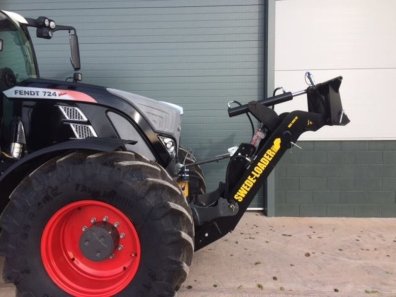 new Swedeloader linkage mounted loader, Euro carriage, self levelling, third service