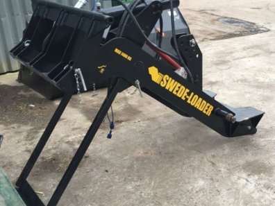new Swedeloader linkage mounted loader, Euro carriage, self levelling, third service