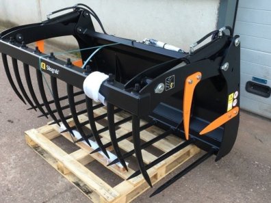 new Quicke 170 silo grab, Euro brackets
