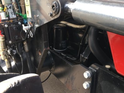 Trima 340 professional loader, Trima carriage, joystick control, complete with brackets and valve to fit 895XL 4WD tractor
