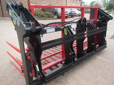 Albutt push off buck rack, as new, Kvernland tines