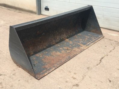 MX BRU225, 7ft wide general purpose bucket, Euro brackets