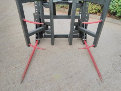 MX V500 bale grab, Floating bottom tine kit, JCB Q-fit bolt on brackets, Ex demo - as new