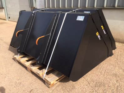 new Quicke HDX Bucket, New Holland telehandler hooks, choice of size
