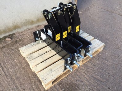Zuidberg front linkage weight frame carriers to fit New Holland and Case weight blocks