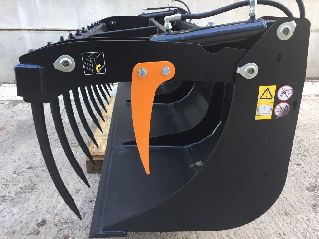 Quicke 230 Multibenne, 2018, 7ft 6 wide, Euro brackets, very little use