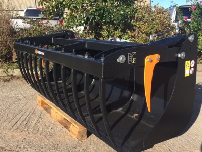 Quicke 230 Multibenne, 2018, 7ft 6 wide, Euro brackets, very little use