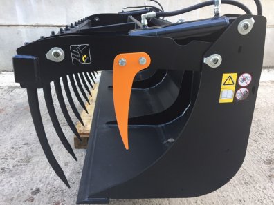Quicke 230 Multibenne, 2018, 7ft 6 wide, Euro brackets, very little use