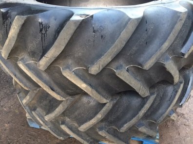2x 16.9/34 Goodyear Super Traction radial tyres 70%