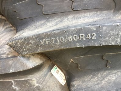 2x new 710/60/42 + 2x 600/60 30 BKT tyres